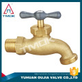 DN15 DN20 BSP abs water tap bibcock faucet hose end bibcock polished with key handle